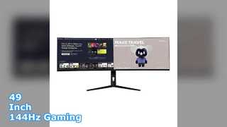 Màn hình chơi game 49 inch Màn hình sống động 144Hz