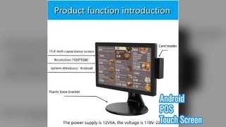 Màn hình cảm ứng máy tính tiền POS Android 15,6 inch