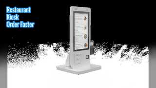 Kiosk tự phục vụ nhà hàng Màn hình cảm ứng 21,5 inch