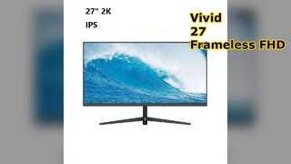 Màn hình LED FHD không khung 27 inch IPS sống động