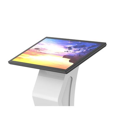 Đứng sàn màn hình cảm ứng tương tác LCD Digital Signage Quảng cáo hiển thị Totem Wayfinding 32 43 49 50 Inch
