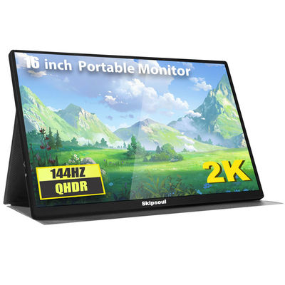 Màn hình di động 16 inch mới cho máy tính xách tay 2K 130Hz Computer Display Màn hình chơi game di động mỏng