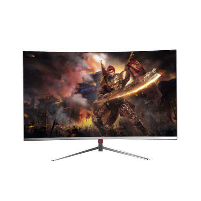 Màn hình chơi game màu trắng màn hình LED 27 inch màn hình cong 165hz 1920 X 1080