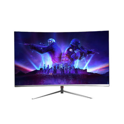 Đồ chơi theo yêu cầu 27 Inch Curved Gaming Monitor 100Hz 144Hz LED Monitor White Computer Screen Monitor