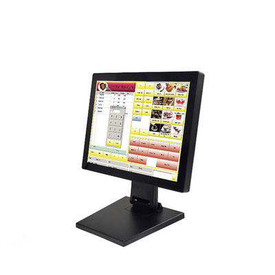 17 inch 1280 * 1024 Capacitive màn hình cảm ứng màn hình theo dõi với Stand hiển thị màn hình cảm ứng độ phân giải cao