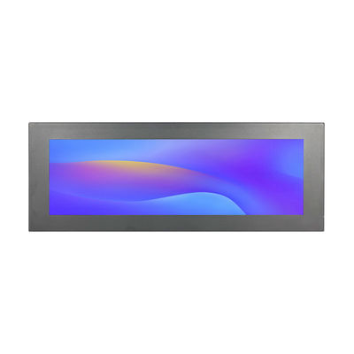 14.9 Inch Ultra Strip Wide Stretched Bar Commercial Monitor Screen Digital Signage màn hình quảng cáo LCD