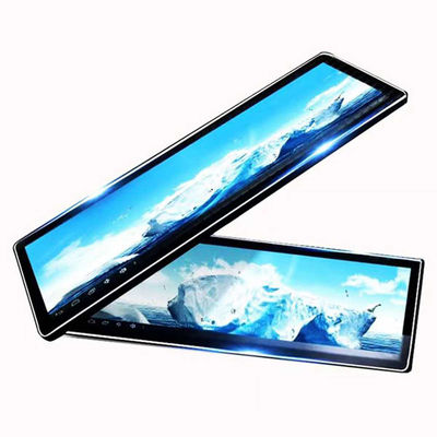 Digital Signage Shelf Edge Advertising Screen Android Ultra Wide Stretched Bar Lcd Screen Display Cho siêu thị