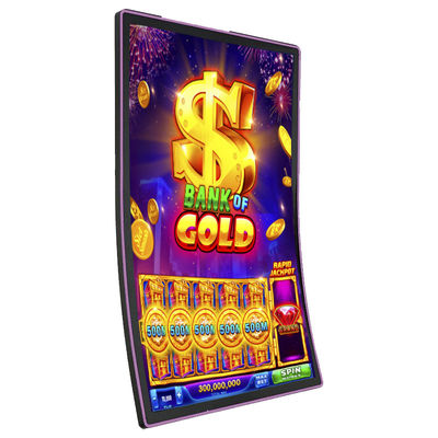 Nhà máy OEM 32 Inch Curved màn hình cảm ứng hình J-Shape Curve Capacitive màn hình cảm ứng màn hình LCD màn hình cho Game Cabinet