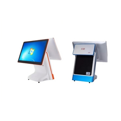 15.6 Inch Touch Screen Retail POS System All In One POS Cash Register với CPU Windows / Android và độ sáng cao 300cdm2